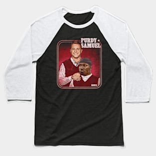 Brock Purdy & Deebo Samuel San Francisco Step Brothers Baseball T-Shirt